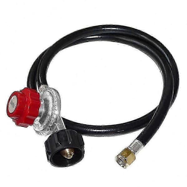Propanregulator med justerbart højtryk 0-30 PSI og 1,2 m slange