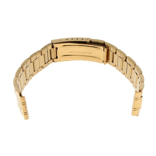 Herrarmband i rostfritt stål, ersättningsarmband 18mm metallarmband