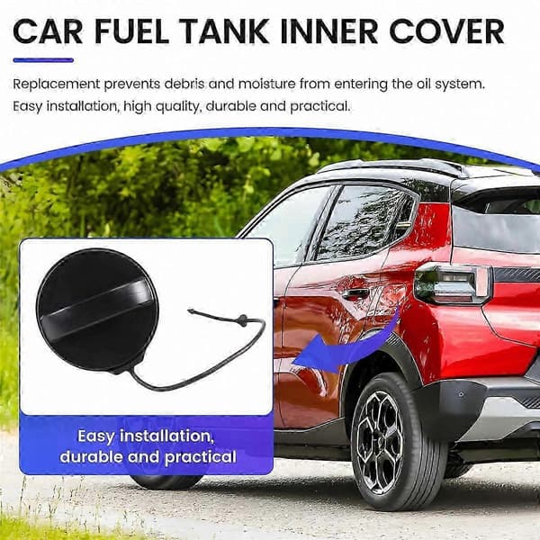 Universal bilbrændstoftank indvendigt dæksel til kompakte og sedanmodeller 1508N7 9687 black