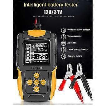 12v/24v Bilbatteritestare Digital Fordonsdiagnostisk Batteritestare Analysator Fordonsstart C