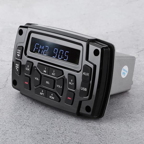 [RM]12V MP3 Player Bluetooth FM AM Stereo Receiver IP66 Waterproof Marine Boat Accessory