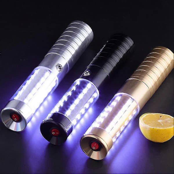 Champagne lampe, holdbar LED guldmodel, velegnet til flere steder som KTV gold