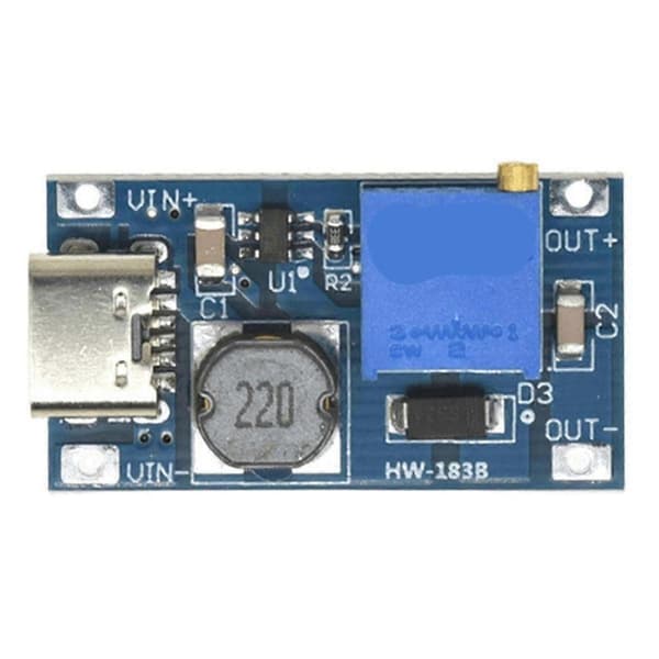 10 stk. MT3608 justerbar Step Up-modul spændingsregulator Micro-USB
