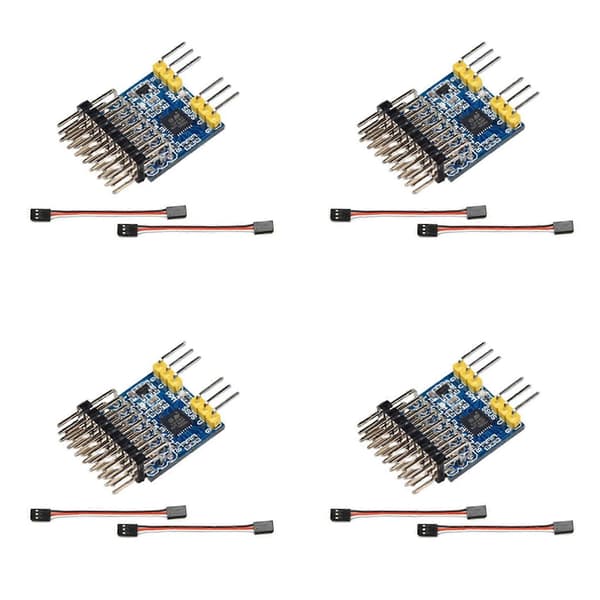 4X SPP-SBUS PPM PWM 3-veis signalkonverteringsmodulkonverterer 3,3-20V for RC Airpanle Drone-mottaker