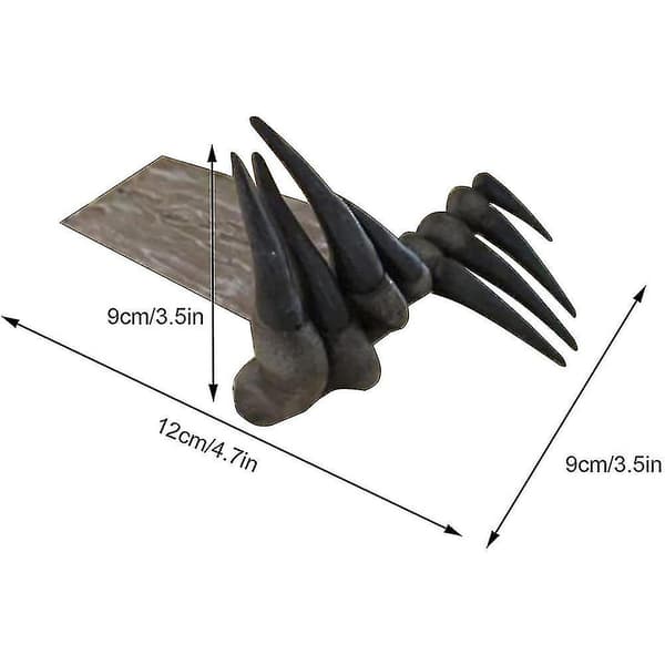 [RM]3d Thriller Devil's Hand Resin Bokmerke Ornamenter Dekorasjonsgaver