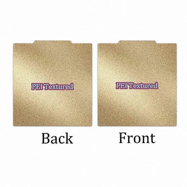 PEI Byggeplade i Fjederstål 241x254mm Dobbeltsidet 3D-printerplade