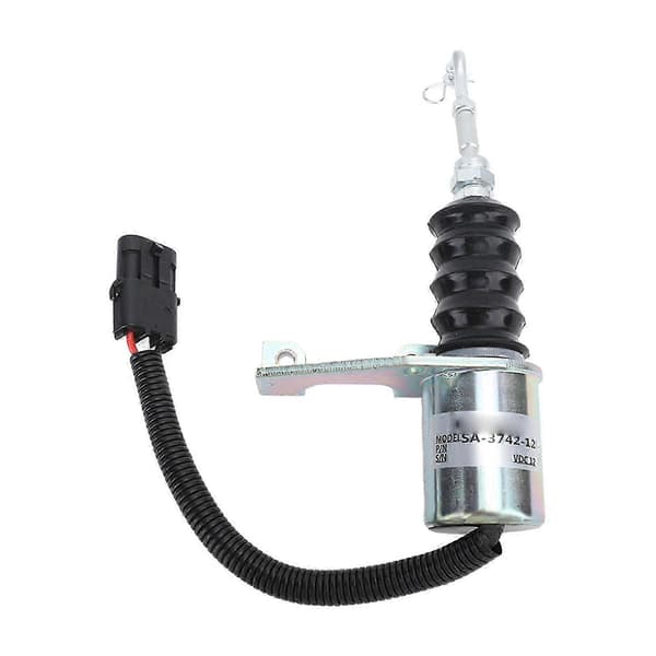 Bränslestoppsolenoid DC12V Aluminiumlegering OEM Standard Hög Hållbarhet SA 3742 12 för Deutz