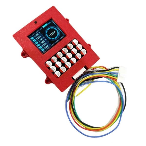 [RM] Lithium Titanate 6S Active Balancer with Voltage Display TFT LTO Battery Voltage Tester 6s 5a Energy