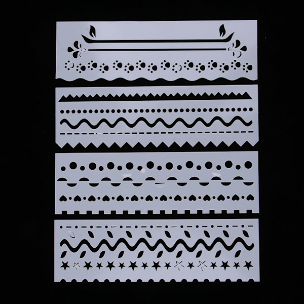 Stil Dagbok Ritmallar Set Scrapbooking DIY