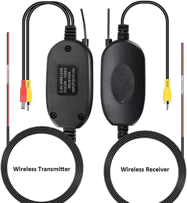 [RM] 2,4 GHz Wireless Video Transmitter and Receiver for Car Rear View Camera, Parking System
