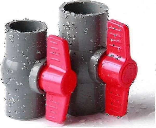 PVC kugleventil, 40 mm plastventil