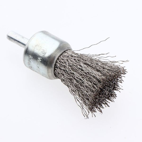 Rostfritt Stål Penna Form Krympborste Krymp 6mm Stång, 6 x 25mm 0.3