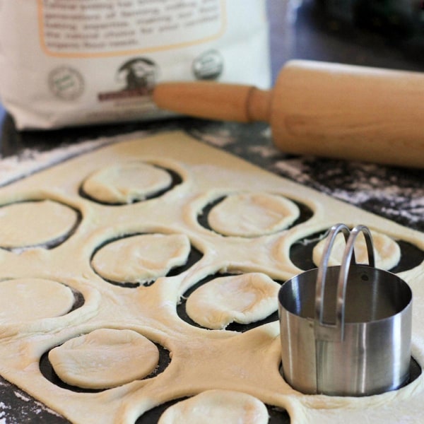 5 st/set Rostfritt Stål DIY Kakform Kakform Fondant Tårta Platt Skärning