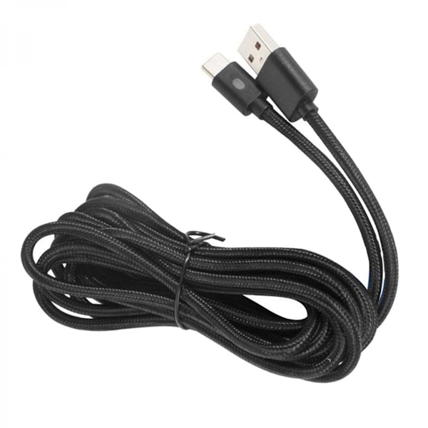 Extra Lång 3 Meter USB C Kontroll Laddningskabel Kompatibel för Sony PS5
