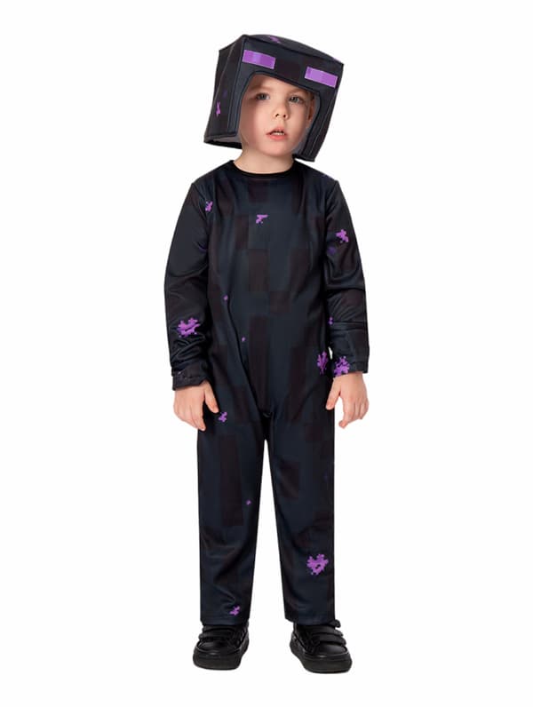Halloween Cosplay Kostyme Jumpsuit Halloween Enderman S