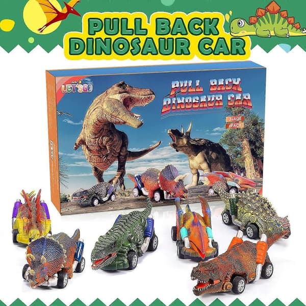 Legetøj til 2-8 årige drenge, dinosaurlegetøj til drengegaver til 2-8 årige piger