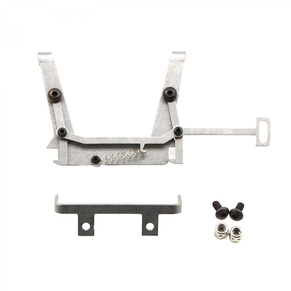 Främre Spänne Passar Tamiya 1:14 Skala RC Traktor Lastbil Uppgraderingsdelar, Lätt att Installera