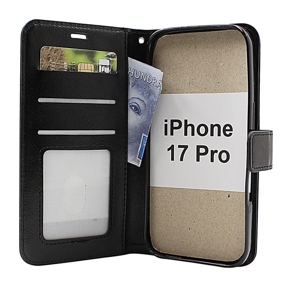 [RM] Crazy Horse iPhone 17 Pro Lommebokveske Turkos