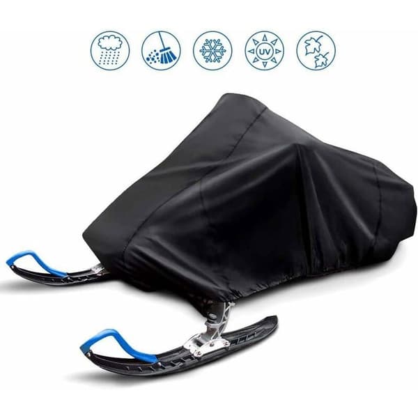 [RM] Full Coverage Snowmobile Cover - 292 x 130 x 121 cm Snowproof Dustproof Anti-UV