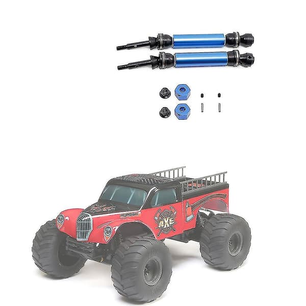2 stk. bageste drivaksel CVD kompatibel med 1/10 ECX 2WD serie RC bildeler, 2