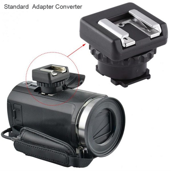 Standardadapter för blixtskofäste