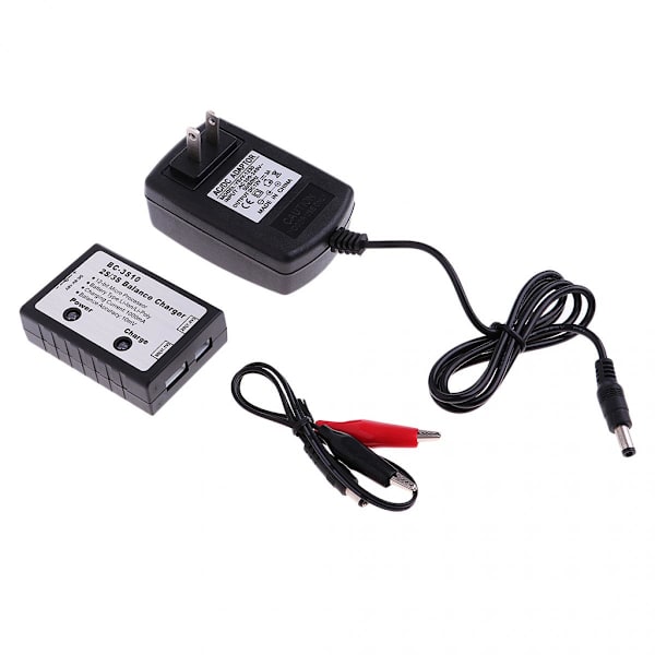 BcBC-3S10 2S/3S LiPo Balansladdare med 12V3A Strömförsörjningsadapter
