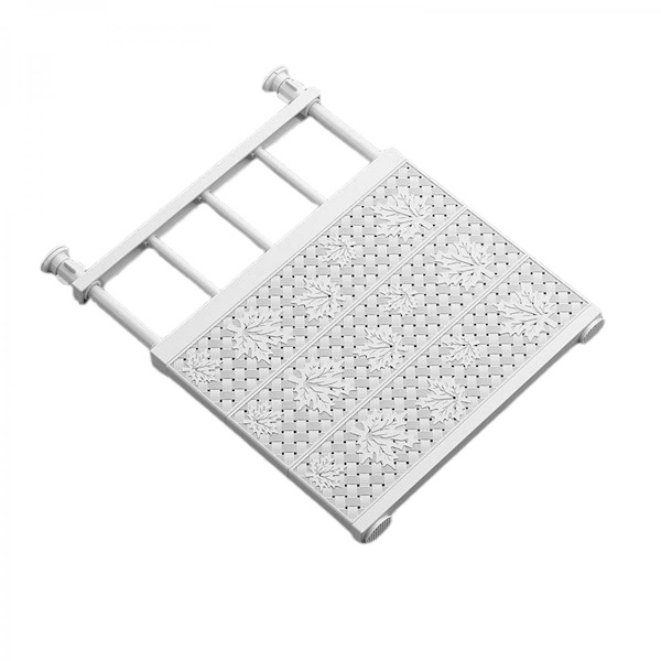 Uppgraderad Utdragbar Hylla med Spännmekanism för Garderob L:38-60cm B:36cm