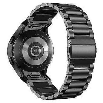 Kompatibelt armbånd til Samsung Galaxy Watch7 40mm / 44mm med quick release, rustfrit stål
