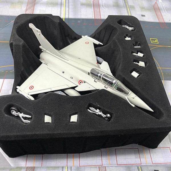 Frankrike Dassault Rafale jaktflygplan modell 1:72 Aolly Diecast flygplansleksak