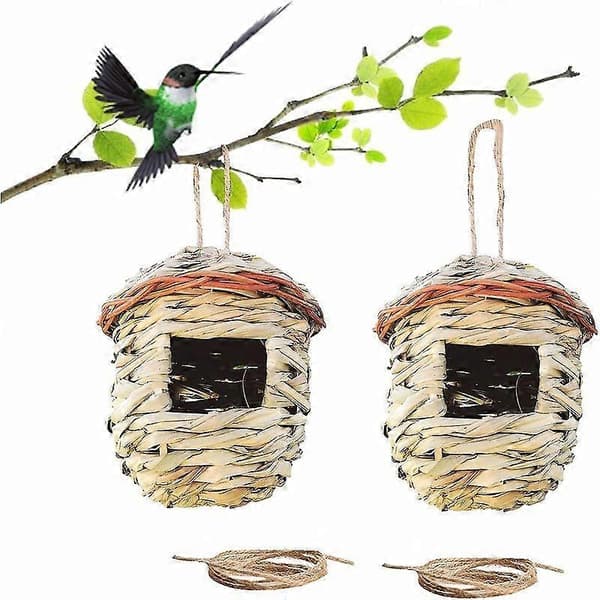 Luxora Lintuhäkki ulkokäyttöön, riippuva kolibrin pesä, kolibrin pesintä