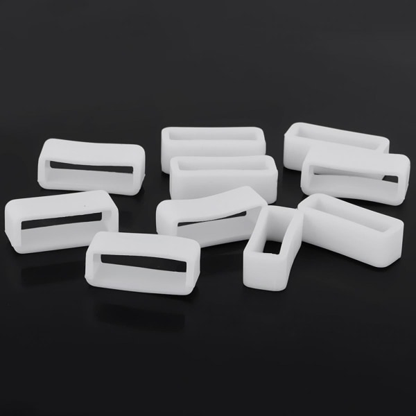 20 stycken Klockarmband Ersättningsspännen i Gummi 18/20 mm