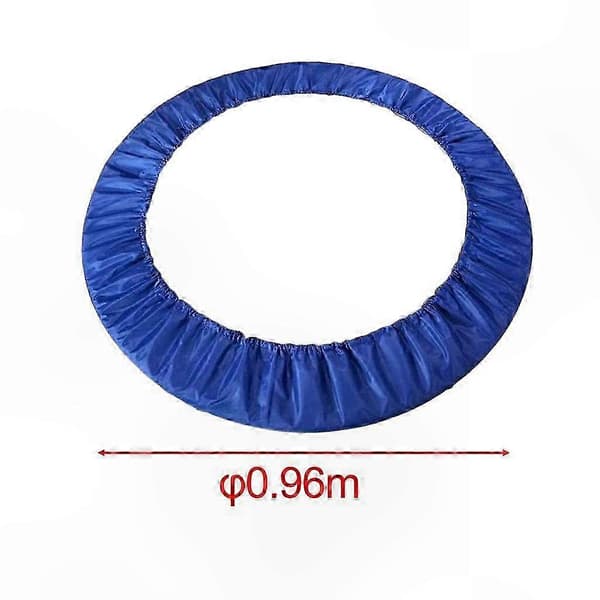 Sikkerhetskantbeskyttelse for trampolinehoppebunn Erstatningsbeskyttelsespute 38Inch 8 Buckles