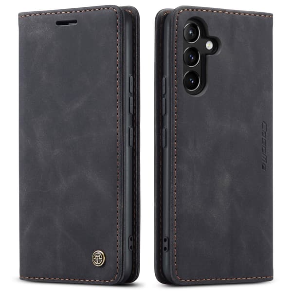 CASEME Lompakkokotelo Samsung Galaxy A17 5G - Punainen[RM] Black