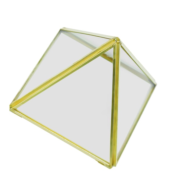 Oregelbunden Geometrisk Glasvas för Suckulenter Planteringslåda Terrariumbehållare #1