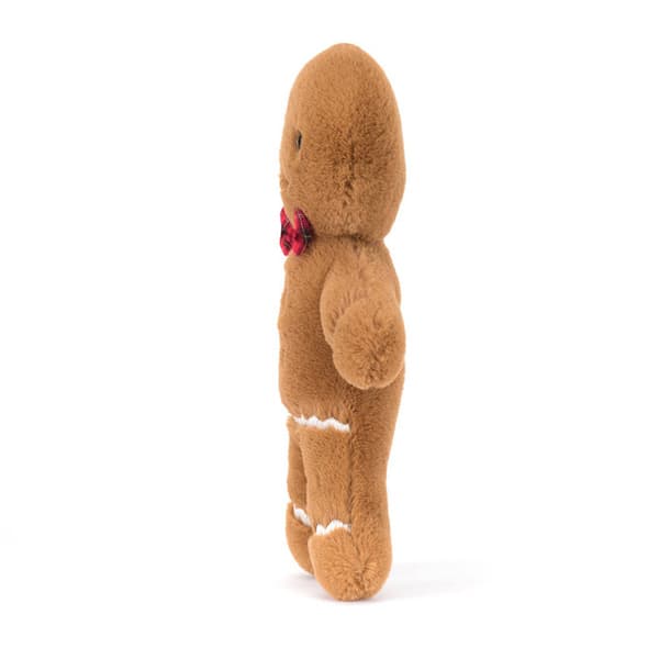 Jellycat Gingerbread Fred Stuffed Animal, Stuffed, Fun Decor and Gift