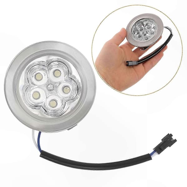 LED-pærer til udskiftning af emhætte, 4-pak Silver 7.00X7.00X3.00CM