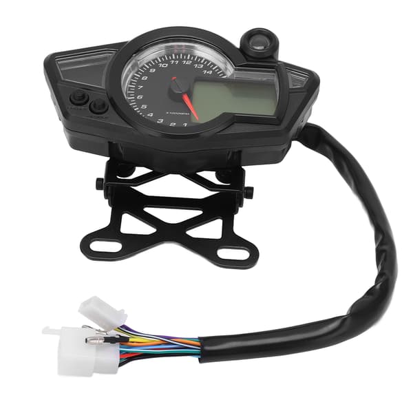 [RM]Universal Motorcycle ATV UTV DC12V Speedometer Tachometer Anti-glare Backlit Gauge 1 2 4 Cylinder