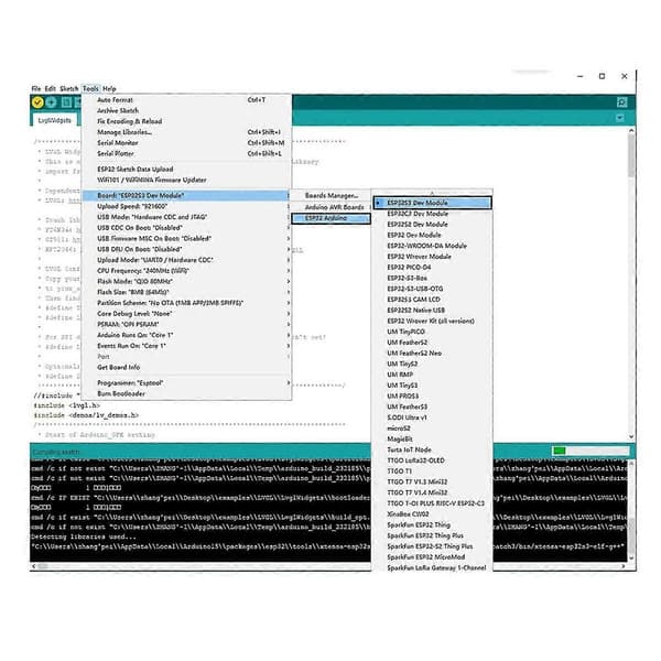ESP32-S3 3,5 tommer kapacitiv berøringsskærm IPS TFT 8M PSRAM 16M FLASH 320x480 ESP32 WiFi BT-modul til Arduino ESP LVGL