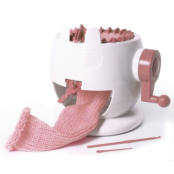 [RM]DIY Hand Weaving Machine Educational Toy for Children Make Hat Scarf Sweater