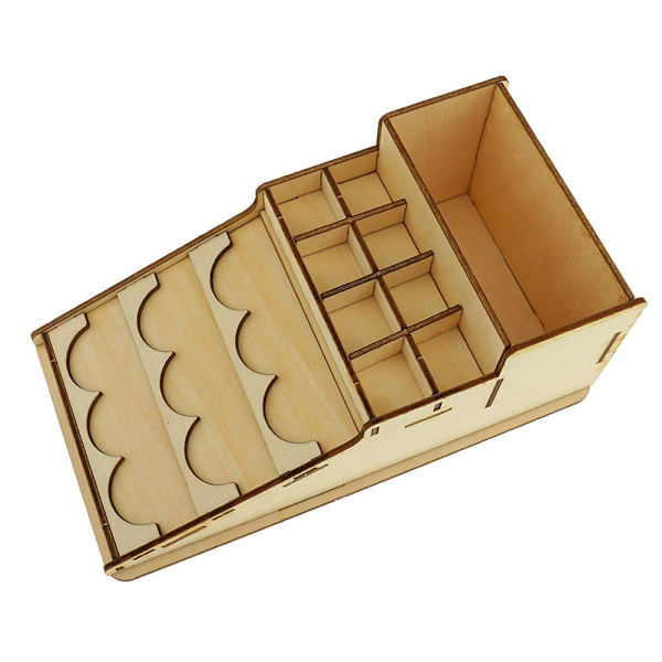Trä Epoxy Verktygsförvaring Hållare Penslar Ställ Modell Organizer #1