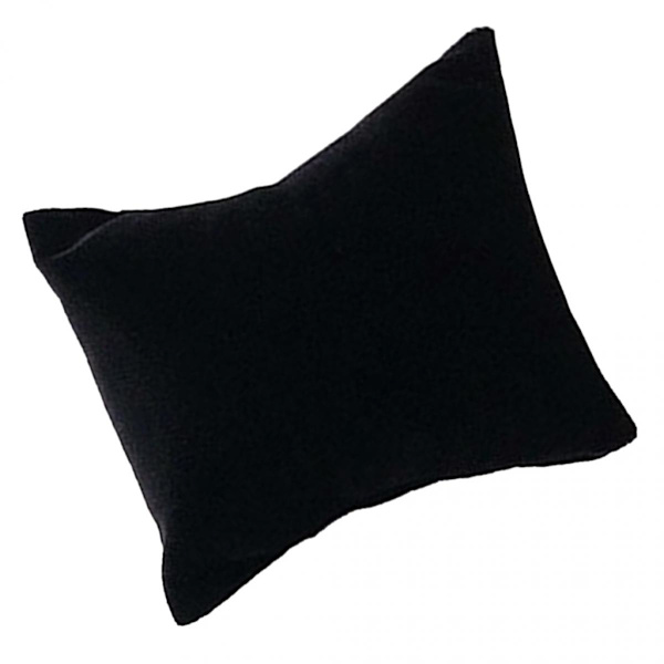 Smyckesdisplayställ Sammetskudde Minikudde 7x8cm För Klockarmband Svart