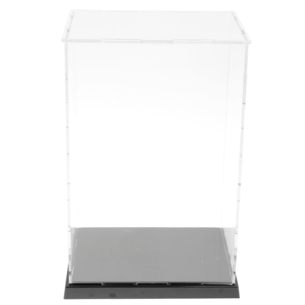 Transparent Displaymonter med Svart Bas för Modell A Figurer