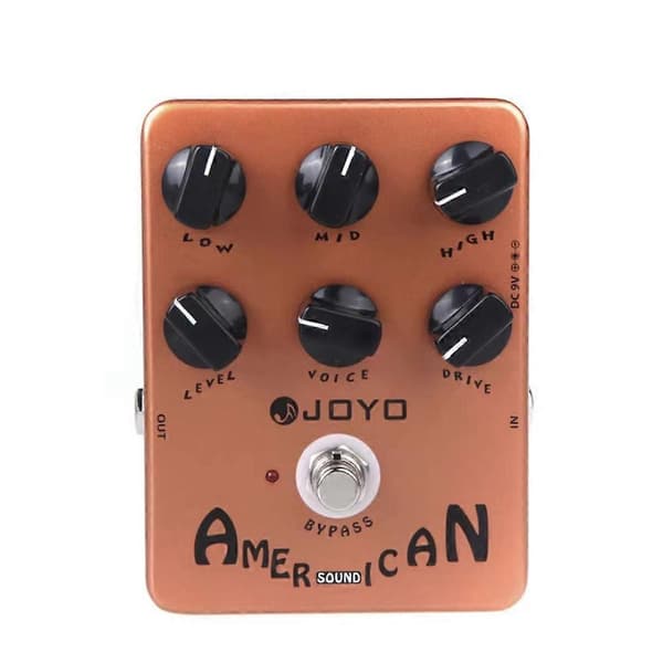 JOYO JF-14 Gitarr Effektor Klassisk Fender Förstärkare Simulering Enkel Block Effektor Amerikansk Ljud Elgitarr Tillbehör
