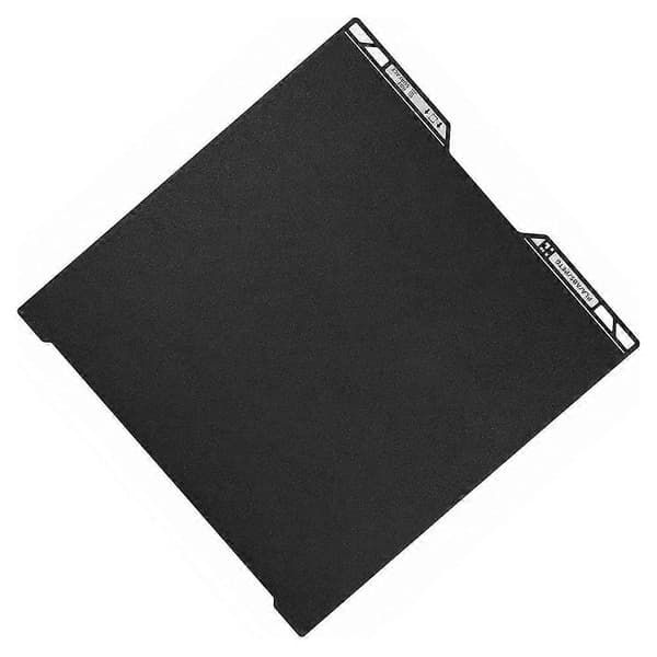 Til Bambu Lab H2C A2L 3D-printer dobbeltsidet PEI stålplade fremragende vedhæftning til Bambu A2L H2C 3D-printerdele Black