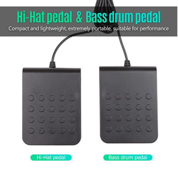 [RM]Electronic Drum Kit, 9-Drum Practice Pad
