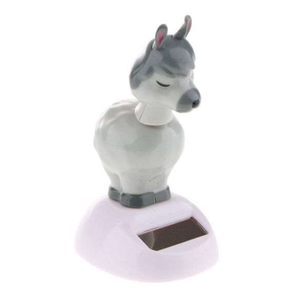 Solardriven Animerad Figur Leksak Bildekor En