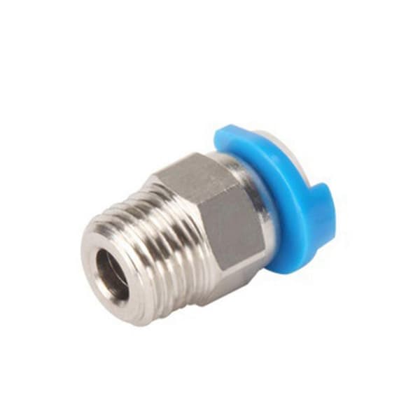 3D-printerdel JP4-01 Perforeret pneumatisk konnektor M10 V6 lige igennem