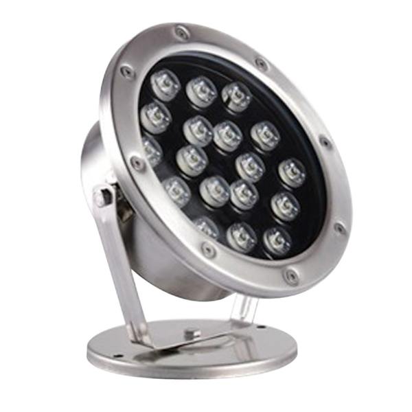 18W LED Flood Light Utomhus Undervattens Spot Dammlampa RGB