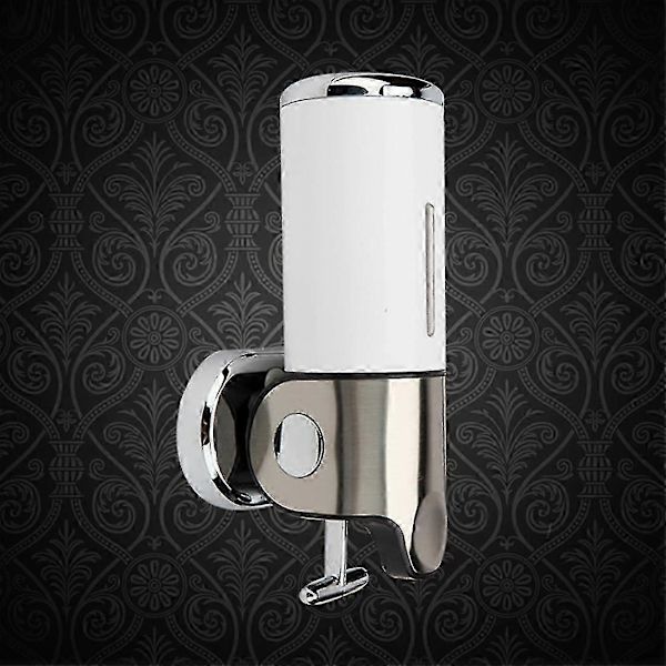 [RM]M-8009 Dobbelt-hoved Manuel Sæbedispenser White