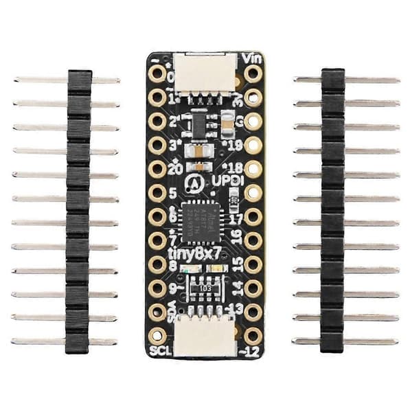 ATtiny817 Breakout Board Seesaw Udviklingskort - med STEMMA QT-stik Black